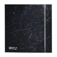 Побутовий вентилятор для ванної Soler&Palau SILENT-200 CZ MARBLE BLACK DESIGN - 4C