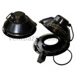Крышный круглый вентилятор Systemair TFSR 315 M Black