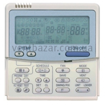 Дротовий пульт з таймером Toshiba RBC-AMS41E Дротовий пульт з таймером Toshiba RBC-AMS41E