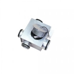 Круглый канальный вентилятор Ostberg CAU 125+3x100 C