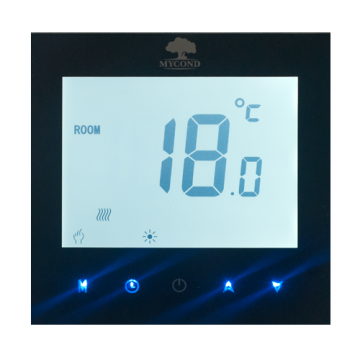 Терморегулятор для теплого пола MyCond Light Touch MC-HLT-B Терморегулятор для теплого пола MyCond Light Touch MC-HLT-B