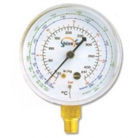 Манометр для коллекторов с конусной резьбой 1/8"NPT Shine Year CH-134/4H (CH-R134H-R407)