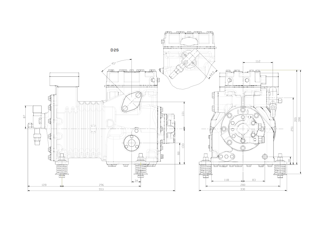 standart D2SA-45X standart D2SA-45X