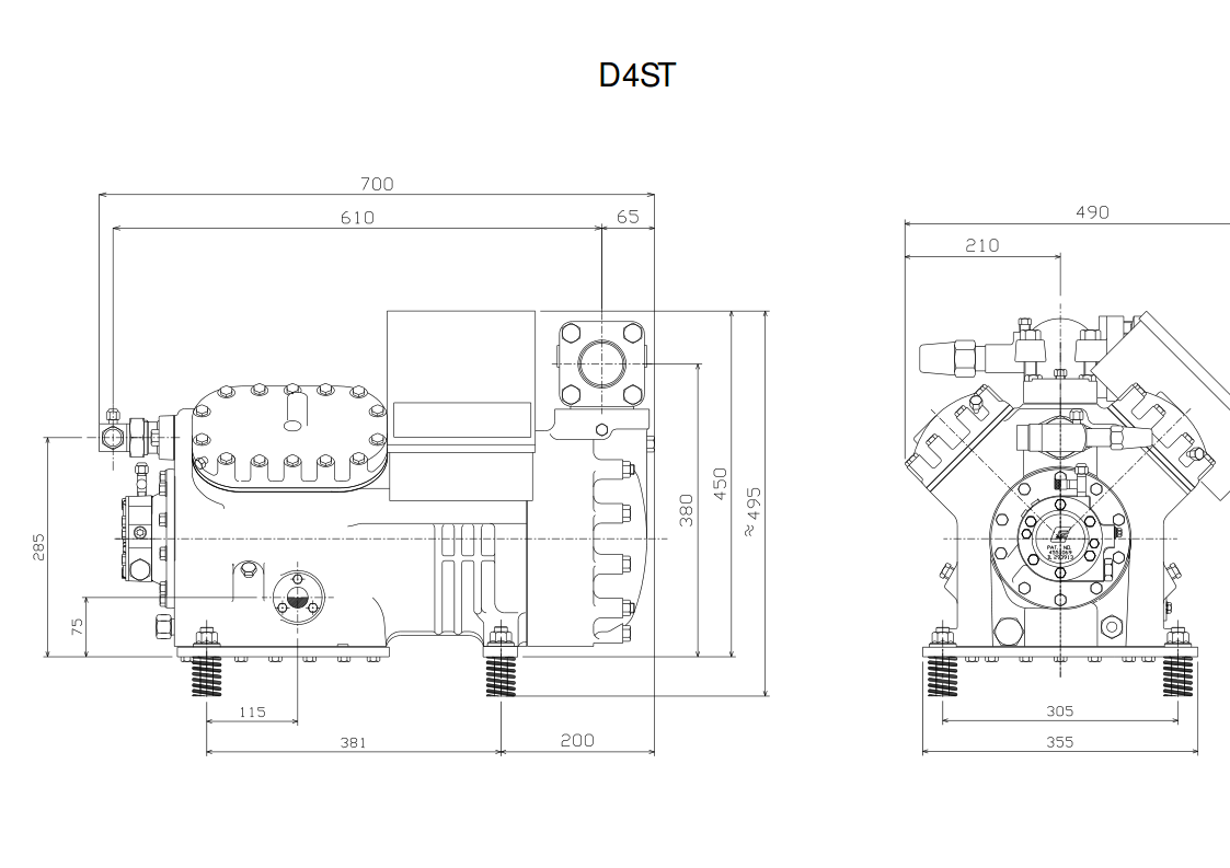 standart D4ST-200X