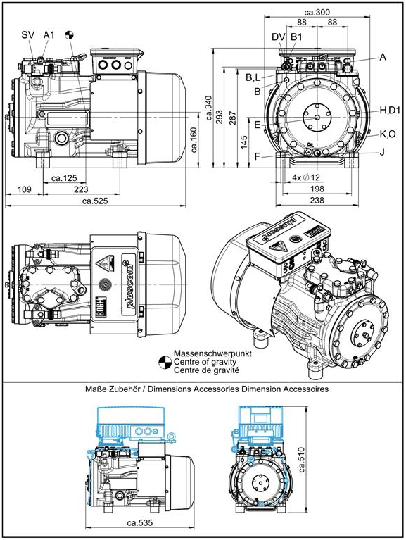 Bock HA22P/125-4 Bock HA22P/125-4