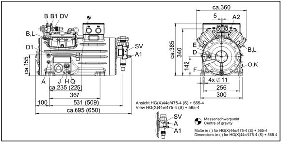 Bock HG44e/665-4 S Bock HG44e/665-4 S