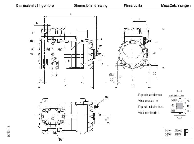 Frascold (предыдущее поколение) F5-19.1Y Frascold (предыдущее поколение) F5-19.1Y
