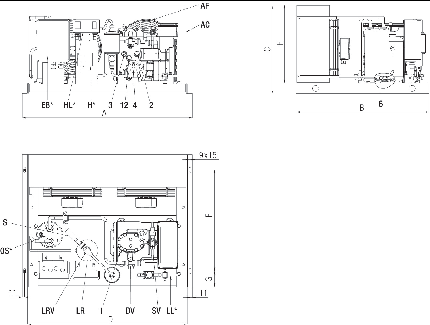 Frascold  LB-A107Y-0Y-2M