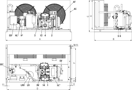 Frascold LB-S2056Y-3Y-2T Frascold LB-S2056Y-3Y-2T