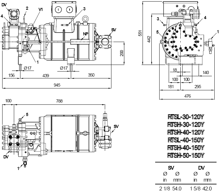 frascold R-TSH8 40 120Y