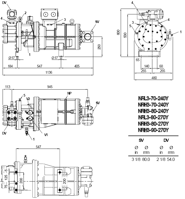 frascold R-TSH8 80 240Y