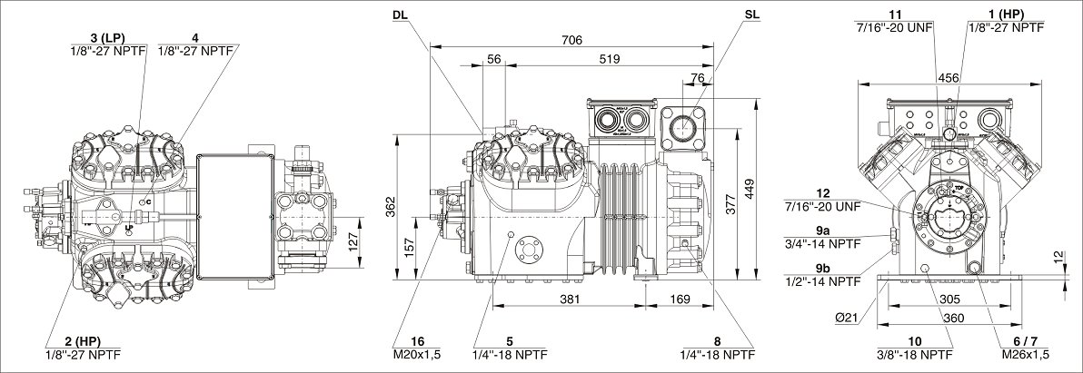 bitzer 4GE‐23Y bitzer 4GE‐23Y