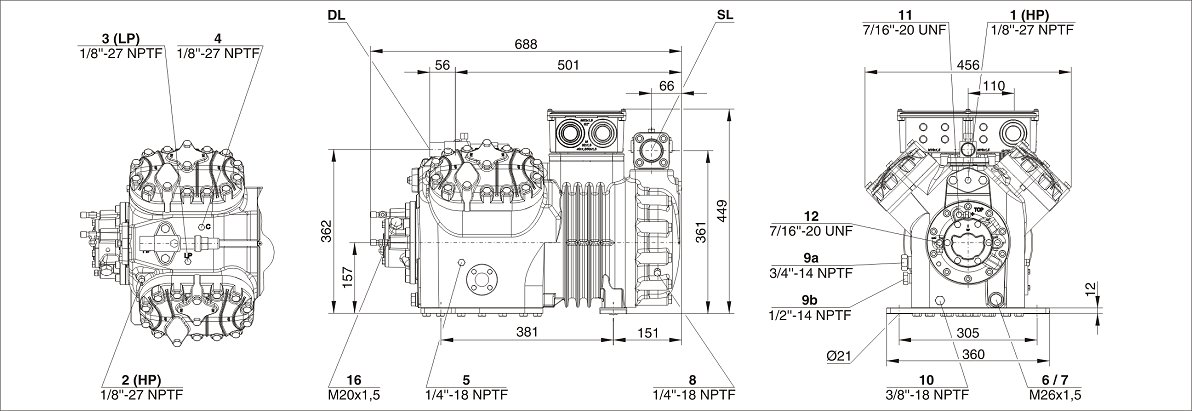 bitzer 4JE‐22Y bitzer 4JE‐22Y