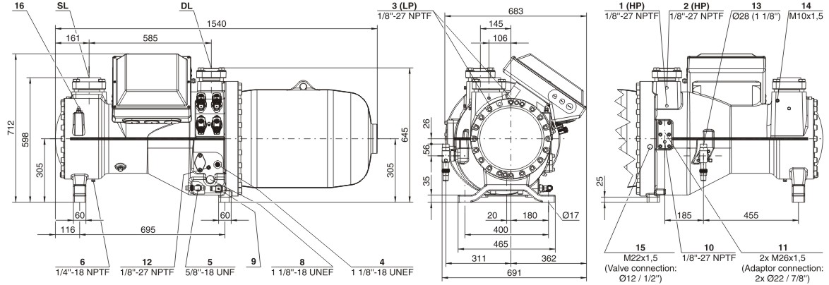 bitzer CSH8563-125(Y)
