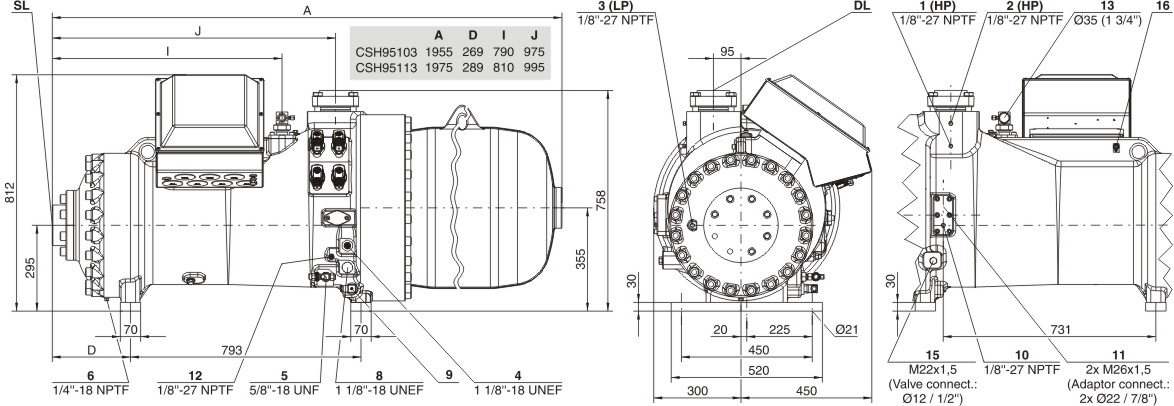 bitzer CSH95103-320(Y)