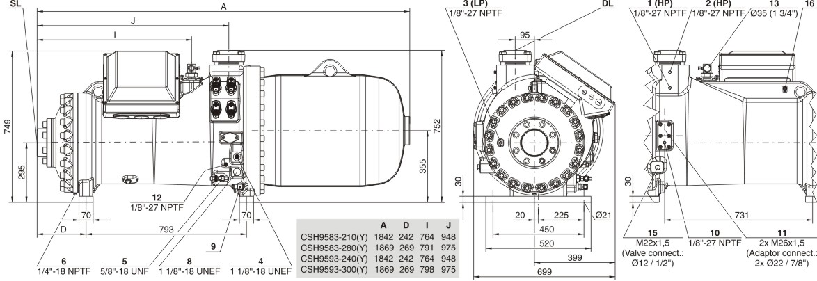 bitzer CSH9593-240(Y) bitzer CSH9593-240(Y)